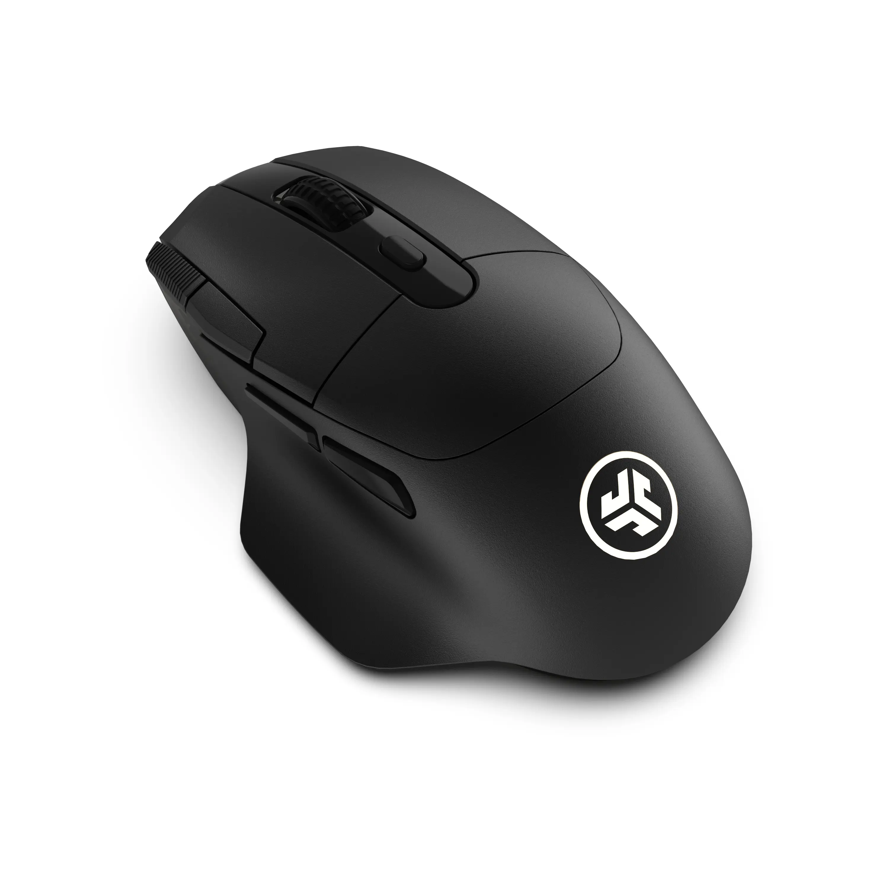 JLab Midnight Wireless Esports Gaming Mouse - PAW3335 16K DPI, 1000Hz, 80+ Hr Battery, RGB, LabSpeed 2.4GHz + Bluetooth, Ergonomic 7-Button