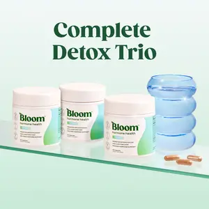 Bloom Nutrition Hormone Health - Detox (90 Capsules) - 3 Pack
