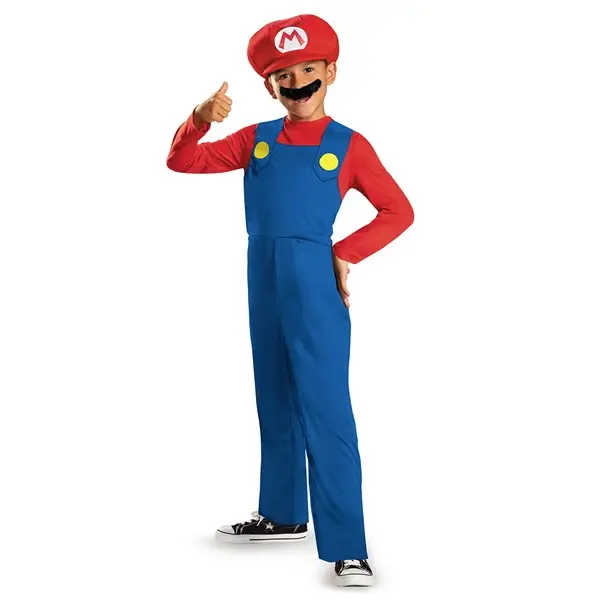 Boys Mario Classic Costume
