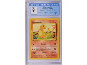 1999 Pokemon #46/102 Charmander Base Set - Unlimited CGC 9