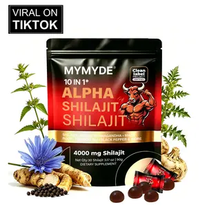 MYMYDE Alpha Shilajit Gummies: 10-in-1 Daily Wellness Support