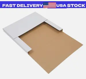 25 Premium LP Record Album Book Box Catalog Mailers Boxes Variable Depth