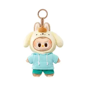 CONFIRMED Pop Mart The Monsters (Labubu) x Hello Kitty and Friends Series Vinyl Plush Pendant Open Box - Pompompurin
