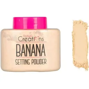 Beauty Creations Banana Setting Powder - Matt, Fine Grain, Color Corrected Makeup Products for Lightweight, Smoothing Coverage & Flawless Finish