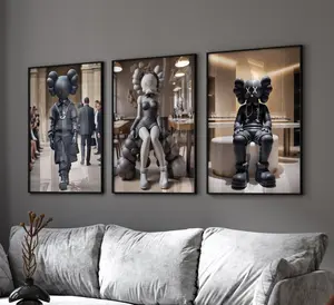 Set of 3 Hypebeast Toys, Hypebeast Sneaker, Sneaker Prints - Unframed Poster