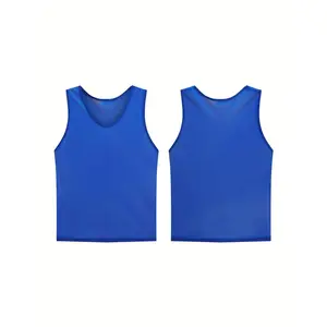 12pcs Mesh Scrimmage Team Practice Vests Training Pinnies Jerseys for Sports Basketball Soccer Football