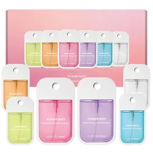 6Pcs Power Mist Hydrating Hand Sanitizer Spray, 7.8 FL. OZ. 6 Scents, Portable Hand Sanitizers Sprays, Mist Hand Sanitizer Sprays, Spray for Adults And Kids (6Pcs)