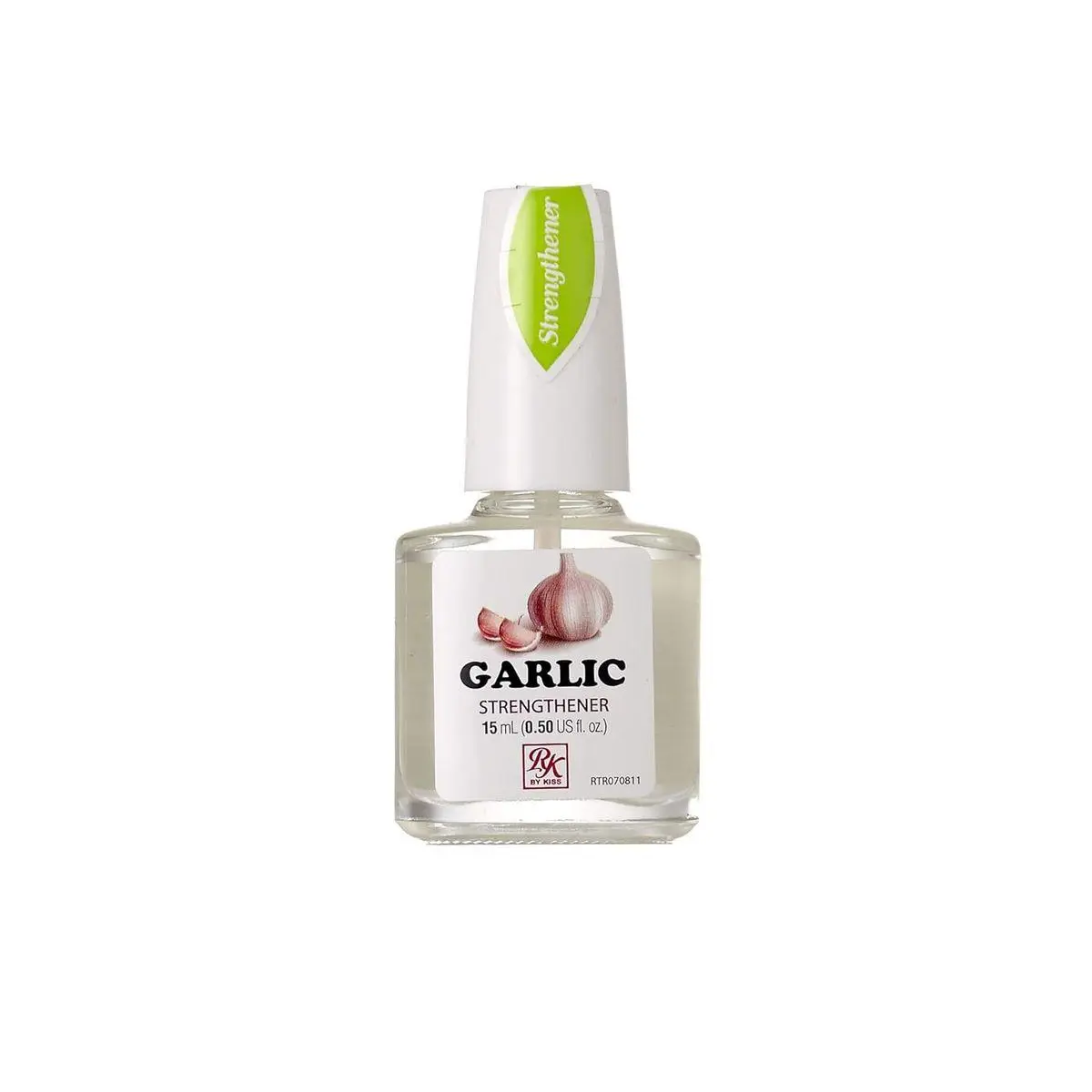 Nail Treatment, Garlic Nail Strengthener, Nail Growth & Repair, Strengthening Polish for Thin Damaged Nail, Stops Splits, Chips and Cracks, Infused with Garlic & Vitamin E (1 Pack)