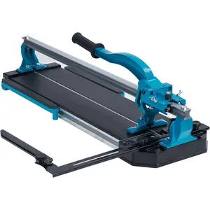 【GARVEE】48-Inch Manual Tile Cutter with Single Rails, Tungsten Carbide Scoring Wheel, Laser Guided Precision Cutting, and Anti-Skid Feet for Accurate Ceramic Tile Cutting