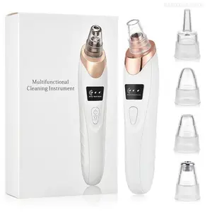 Electric Blackhead Remover, Rechargeable Blackhead Extractor, 3 Levels Adjustable Suction Power, Suction Head, Facial Skin Care Tool, ComfortFFSummitSupply7