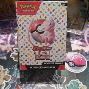 151 Booster Bundle - SV: Scarlet & Violet 151 rip live