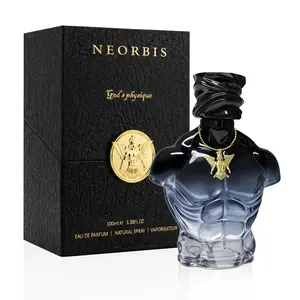 NEORBIS Luxury Men’s 100ml Fragrance - Tropical Citrus Woody Musk, Warm Aromatic Woods, Soft Musk Arabian Scent, Long Lasting Premium Gift