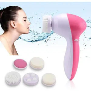Spin Face Cleansing Brush 5 Replacement Heads Gentle Exfoliating Skincare, Facial, Comfort
