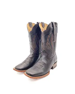 Cowboy Boot Bronze Brown