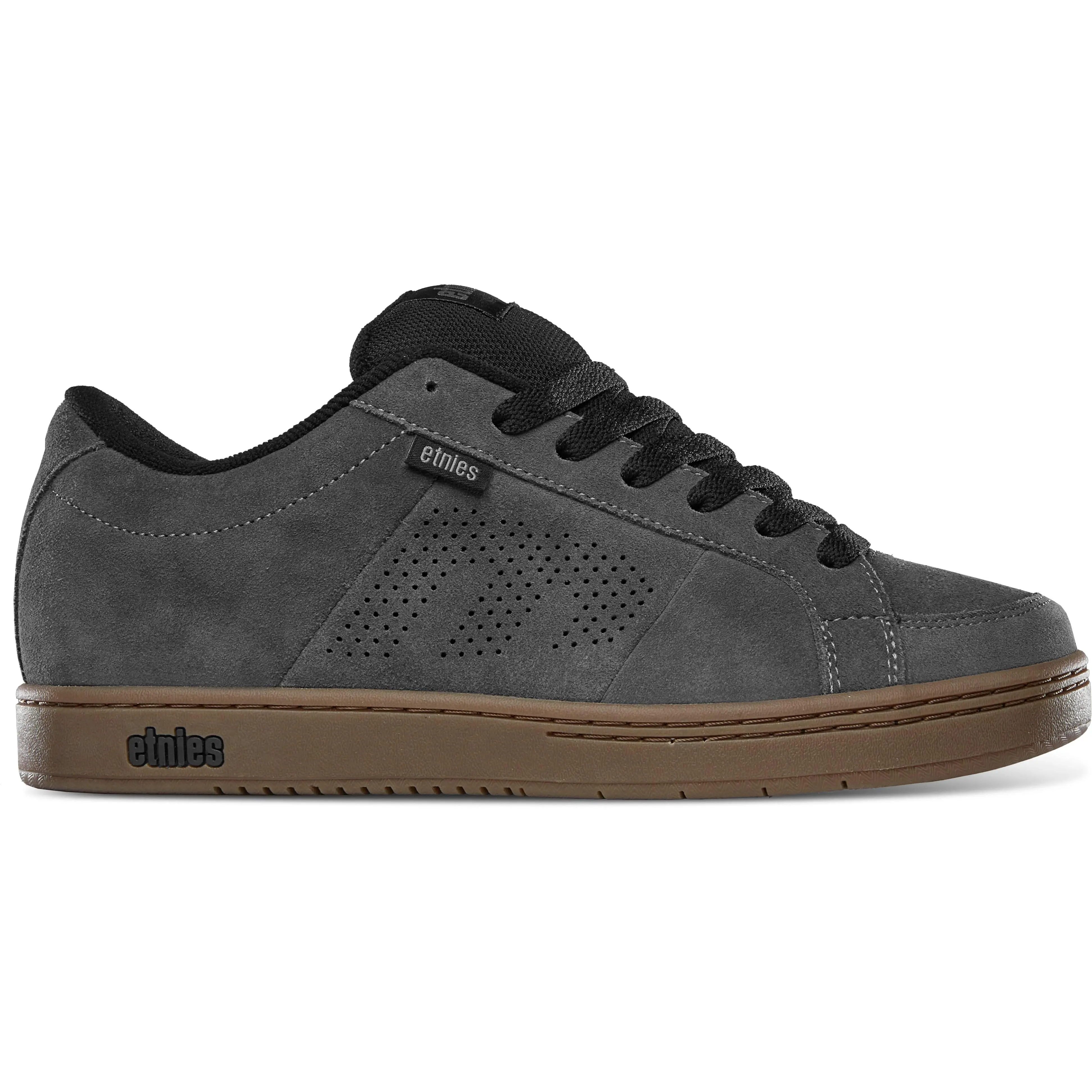 etnies Kingpin Grey 90' Chunky Skate Shoes – Puffy, Retro, Wide Fit Cupsole Comfort, High-volume,  Sustainable and Designed in California., Casual, Rubber