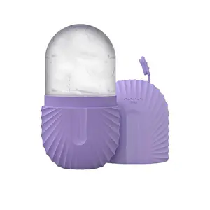 Silicone Ice Cube Roller Massager for Face-Skincare