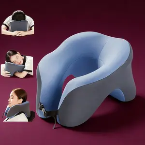1pc Multi-purpose U-shaped Pillow, Neck Support Pillow for Napping, Ideal for Airplane Travel