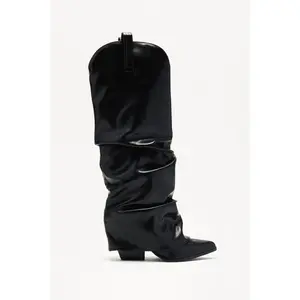 Always Stay True Knee High Boots - Black