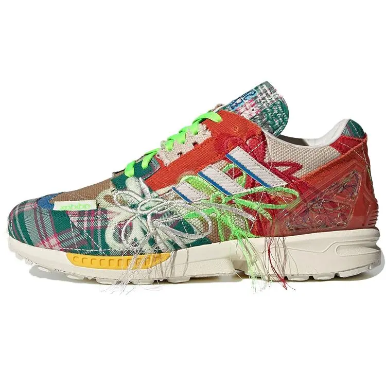 Adidas Sean Wotherspoon X Zx 8000 A Series Super Earth' Trendy Cushioned Durable Low Top Sneakers Unisex GZ3088