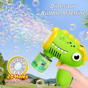Boys Toys for 3 Year Old Bubble Gun Machine Kids Toys Birthday Gifts for 3 Years Old Boy Girls Ages 3 Outdoor Automatic Dinosaur Bubble Machine Blower, Handheld Bubble Maker for Kids Indoor Outdoor Toys Birthday Wedding Party Gift dinosaur bubble gun