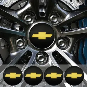 4PCS Car Wheel Center Hub Caps 56/60MM Tire Rim Covers Auto Accessories Compatible with Chevrolet Cruze Captiva Sonic Spark Onix