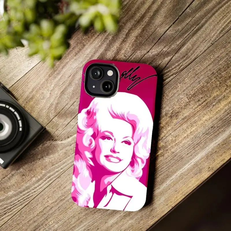 Dolly Parton "I Will Always Love You" Lyric Design Phone Case - High Quality TPU Plastic Suitable for iPhone 17/16/15/14/13/12/11 Pro Max/Plus and Samsung Galaxy S23FE/22/23/24/25				