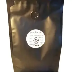 Java Pause Serenity Morning Blend Columbia Fresh Roasted Coffee Full City Roast House Blend Smooth Body Rich Flavor 12 oz