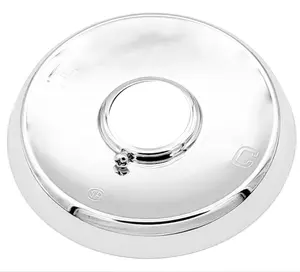 Large Shower Flange 5-1/2 Inch Outside Diameter Polished Chrome Finish Replacement for Mixet Shower Escutcheon Flange