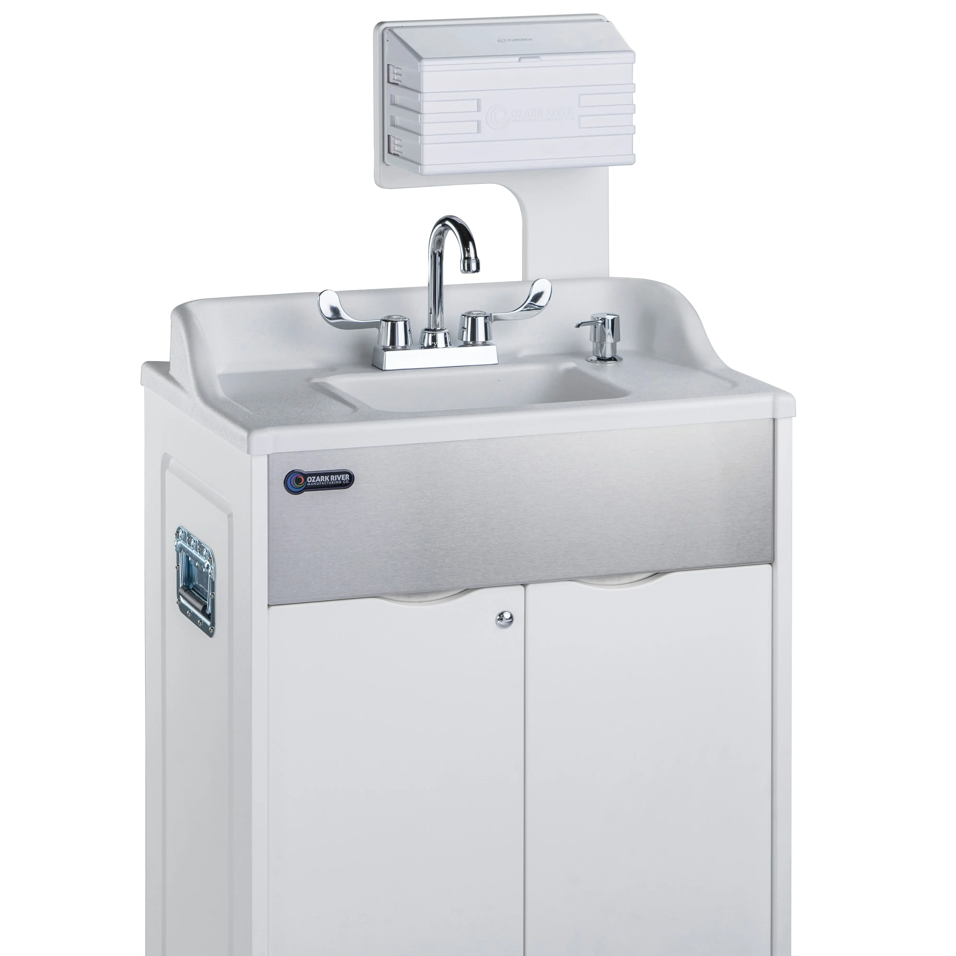 Portable Sink Titan White - Handwashing Station - Sink For Washing Hands - With Hot And Cold Water With Water Tank