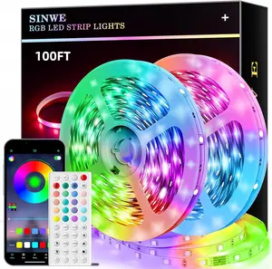 fancy LED light strip RGB low voltage light strip self-adhesive 44-key infrared bluetooth led light