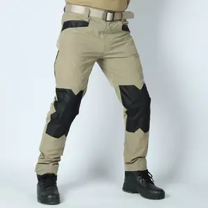 HOMUG Men's Tactical Work Pants are equipped with a stretched waistband and pockets. Featuring a kneei-pad designed and crafted from a new 230g/m2 fabric, they are ideal for spring and summer wear as well as outdoor activities.