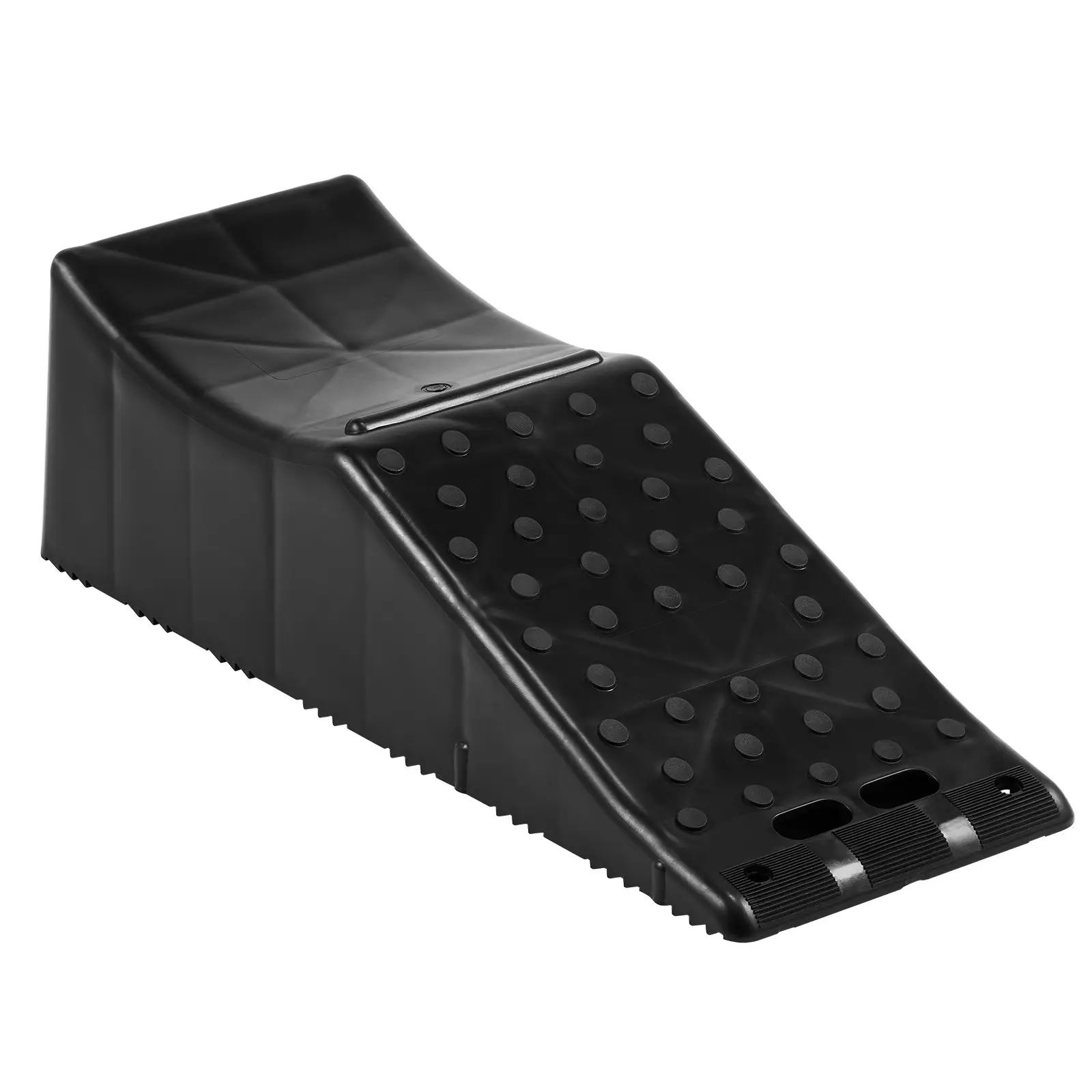 VEVOR Car Service Ramp, 20000 lbs/10 ton Loading Capacity, 5.5" Lift Car Ramp, Low Profile Plastic Tire Ramp, Heavy Duty Truck Ramp for Oil Changes Wh