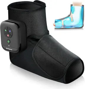 1 Piece Air Compression Foot Massager with 3 Massage Levels & Heat & APP DIY & Auto Shut Off Feature for Foot, Arch, Ankle