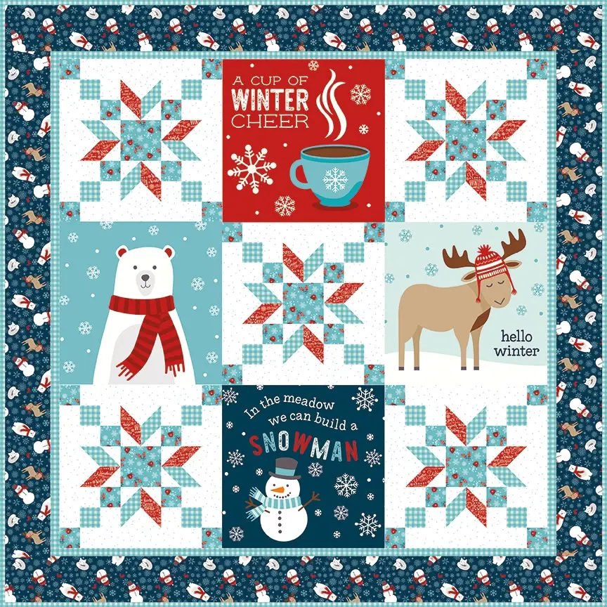Winter Cheer Quilt Kit Winter Cheer Quilt Kit