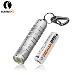 LUMINTOP Silver Fox EDC Flashlight, 760 Lumens, 5 Modes, Strong Magnetic Tailcap, Perfect for Outdoor Adventure, Camping, Hiking, Emergencies, and Everyday Carry with AA Type-C Rechargeable Battery High-Lumen summerwins  Lighting