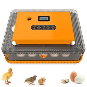 25 Egg Incubator for Hatching Eggs,Automatic Egg Turning and Humidity Control, with Automatic Water Serving,360° View Poultry Incubator for Hatching Chicken Duck Quail Parrot