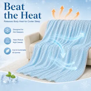 Cooling Bamboo Blanket for Hot Sleepers& Night Sweat Breathable Oversized Design,Lightweight,Thin Blanket Cold Cozy Lightweight Cooling Blanket for Couch Bed Bedroom Accessories, Cool Blanket silky soft blanket multipurpose, Mother's Day Gifts summervibes