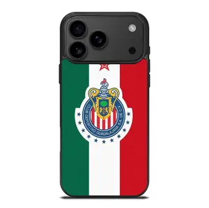 (iPhone 17 Promax) 2026 Mexico Funda Chivas Rayadas Del Guadalajara Club Deportivo Phone Case For iphone 17 Promax 17 Air, 16, 15, 14, 13, 12, 11, XS MAX, Football Lovers Phone case, Gift for him, Gift For Fan