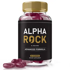 Alpha Rock - AlphaRock Advanced Formula 1000mg Gummies with Natural Ingredients for Health & Wellness