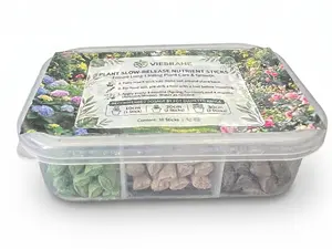 Slow-Release All-Purpose NPK Fertilizer Sticks Nutrient Sticks for Flower Cultivation For Household Potted Green Plants & Flowers