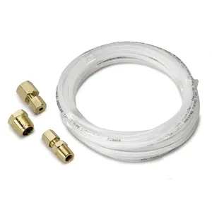 Tubing, Nylon, 1/8 In. , 12 Ft. Length, Incl. 1/8 In. Nptf Brass Compression Fittings