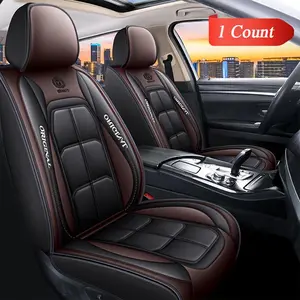 Faux Leather Car Front Seat Cover, Universal Car Seat Protector, Fashion Automotive Seat Covers, Car Interior Accessories, Car Seats Cover