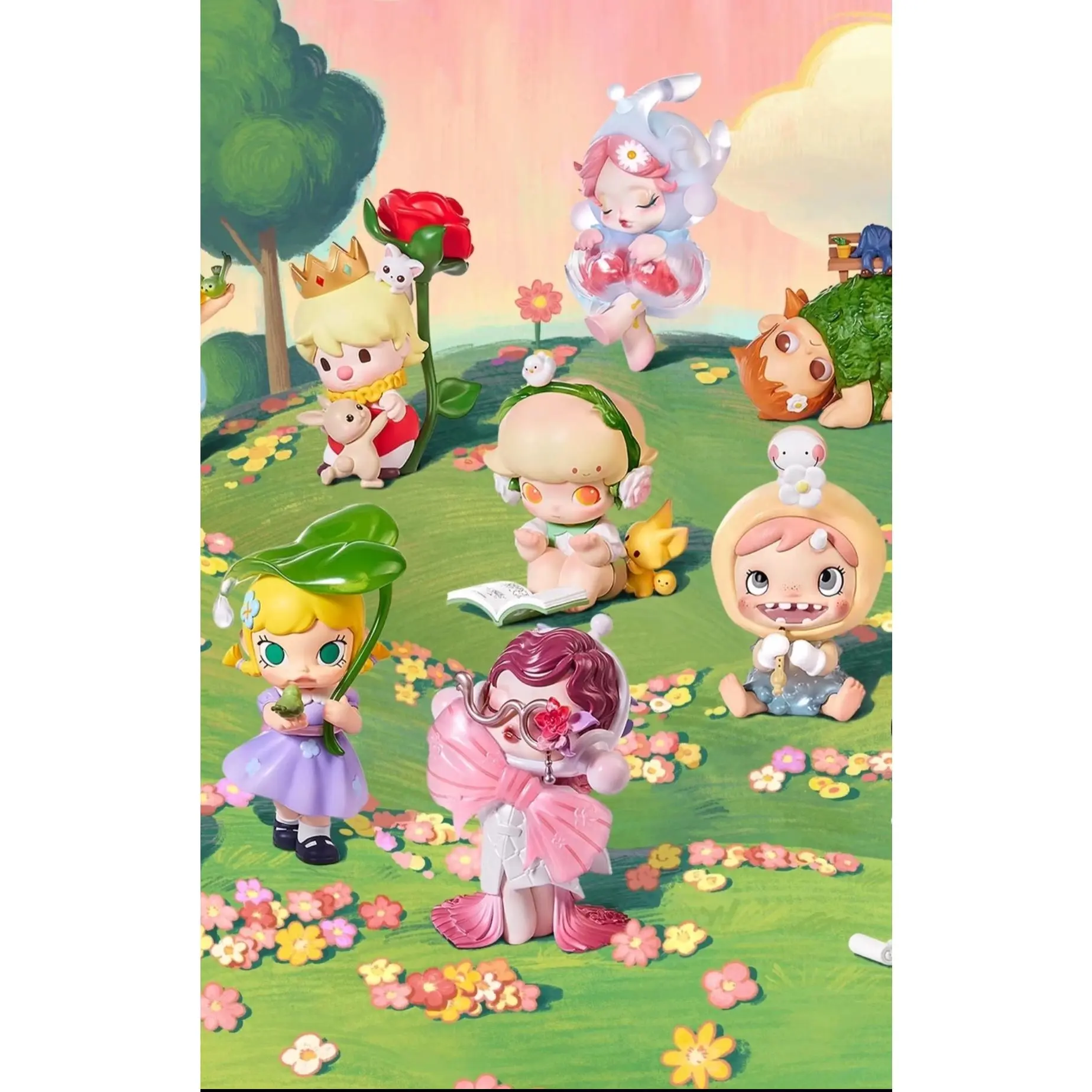 Hand in hand figure blind box