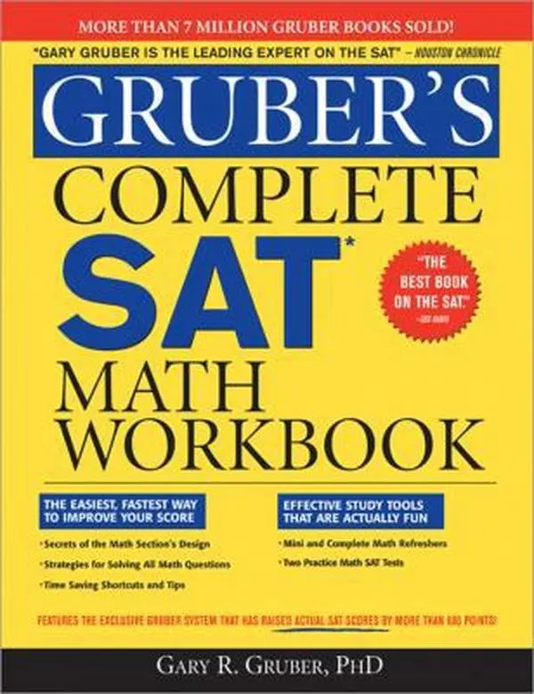 USED-Gruber's Complete SAT Math by Gary R. Gruber (Paperback)