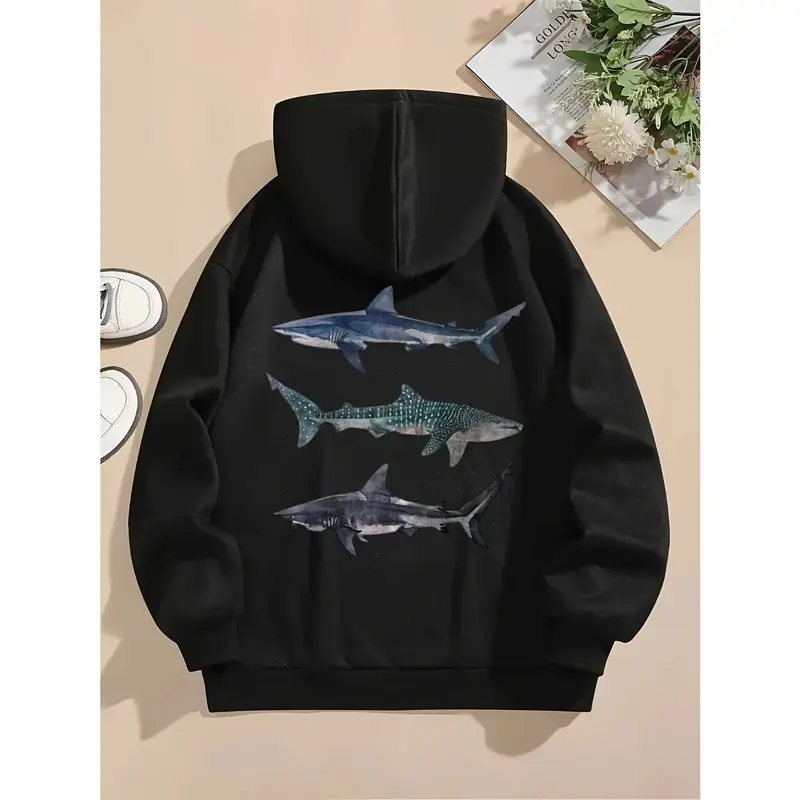Hoodies shark - TikTok Shop Hoodies shark - TikTok Shop