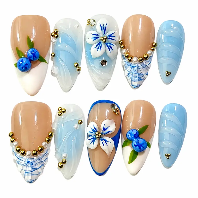 YR Party Live Stream Exclusive Various Styles for Free Mix-and-Match,Nail Art Decorations & Accessories