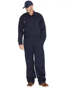 Hawx Men's Fr Solid Coveralls - Hxfrfa24p24-Nvy