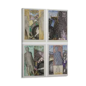 American Painter Jasper Johns Abstract Art Poster 20 Canvas Poster Bedroom Decor Sports Landscape Office Room Decor Gift Frames Ornaments Wall Decoration Artistic Photo