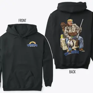 Hunter Trump With Twisted Tea Hard Iced Tea Beer Hoodie, Trump and Your Hunting Dog, Unisex Hoodie For Men and Women