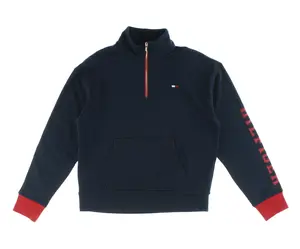 Tommy Hilfiger Half-Zip Fleece Top Womens Jackets